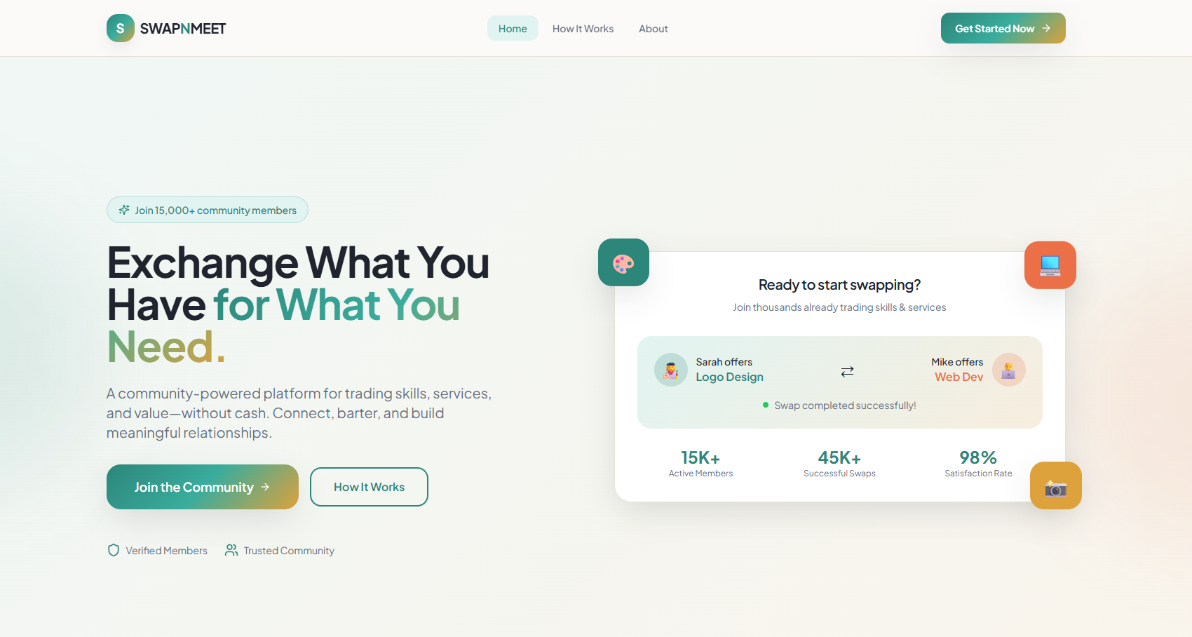 Skill Swaping Solution - Project by Azizur Rahaman